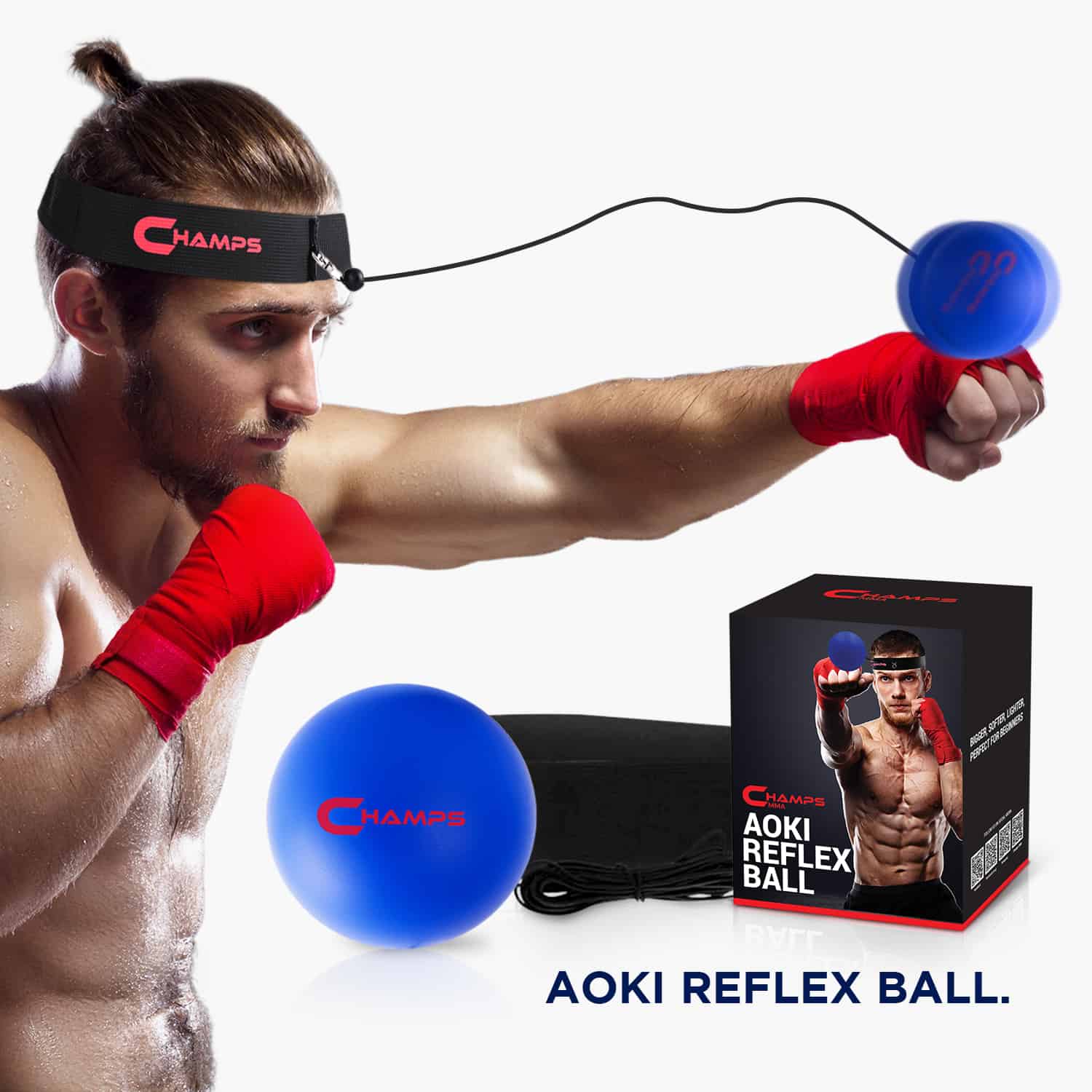 Beginner Boxing Reflex Ball, Reflex Fight Ball
