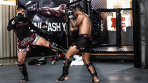 Powerful Muay Thai Leg Kicks