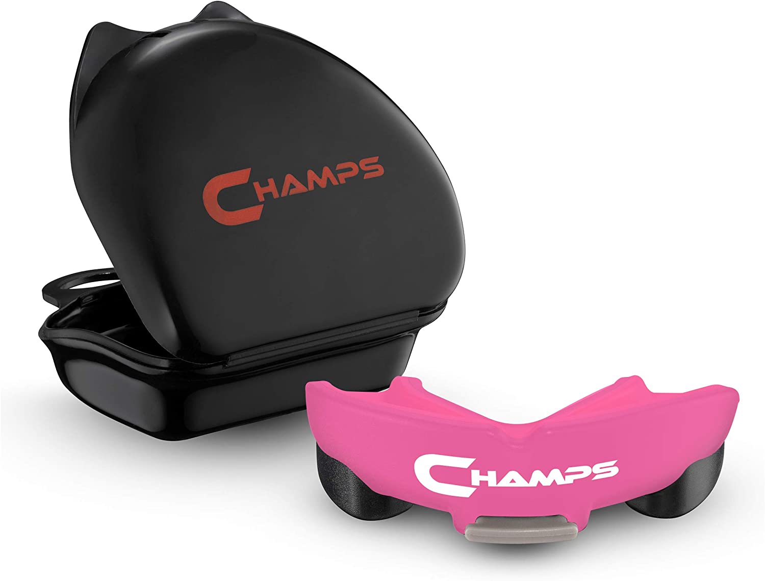 Champro AF53 Mouthguard with Strap - Pink - Adult